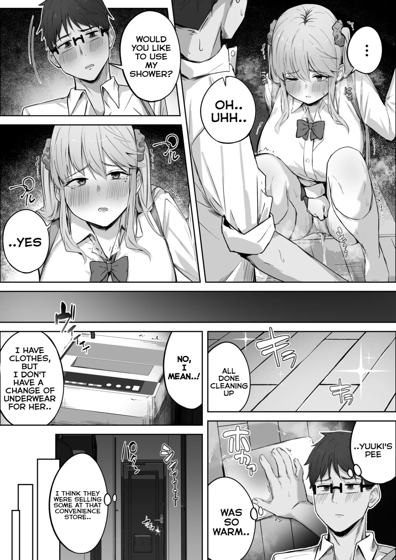 Hentai Manga Comic-The popular gal in my class had a wetting and inverted nipple complex.-Read-10